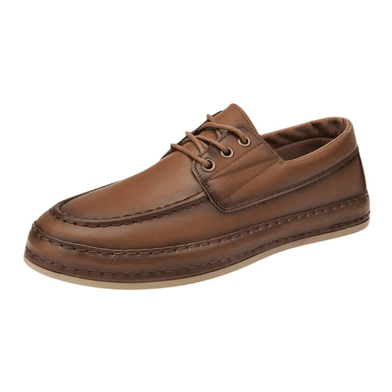 Mocassim Dockside Masculino de Couro Paolo