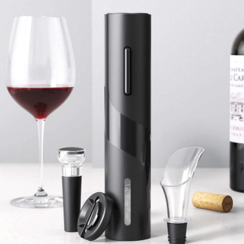 Kit Abridor de Vinhos Elétrico Itália™ - 20% OFF