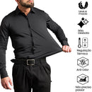 KIT Camisa Social UltraTech - COMPRE 3 LEVE 5 + Brinde Relógio