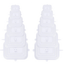 Compre 6 Leve 12 - Kit 12 Tampas de Silicone Reutilizável (UNIVERSAL) - Super Elástico